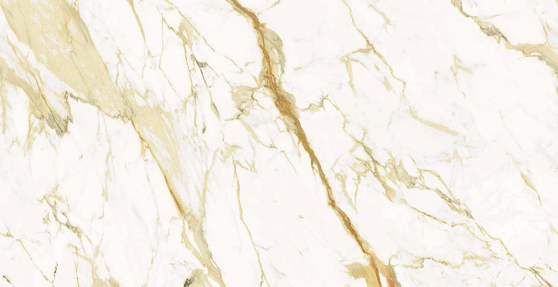 H18004004G На пол Calacatta Royal Gold Glossy 60x120 - фото 3