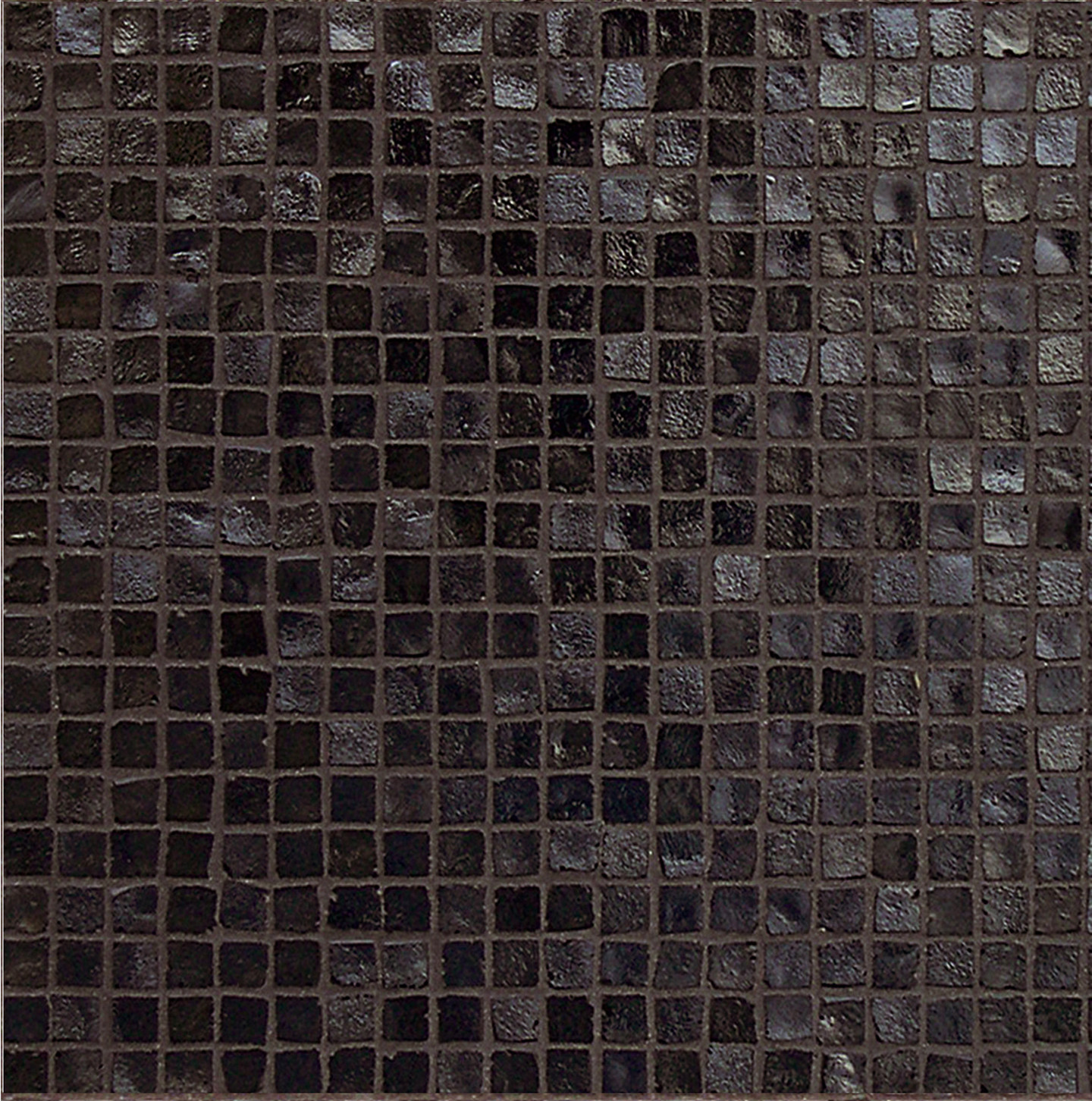 735631 На стену Vetro 07 Carbone Mosaico Lux 4.5mm 30x30