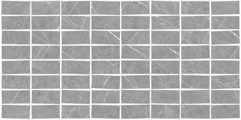 Декор Verdi Geo серый 300х600 - фото 4