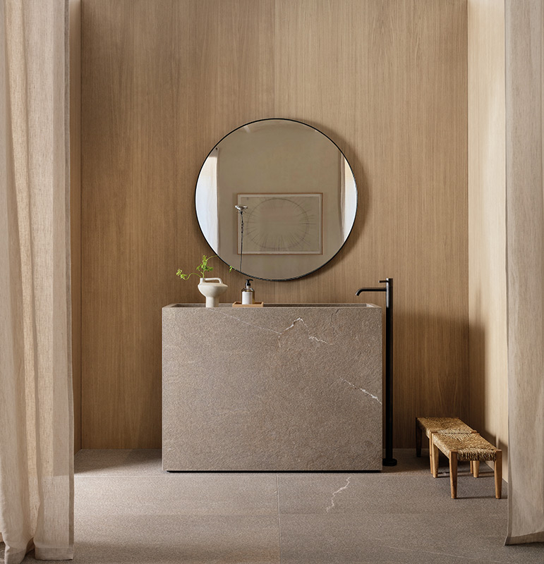 PS003 На пол Piasentina Stone Milled Nat Ret 120х280 - фото 4