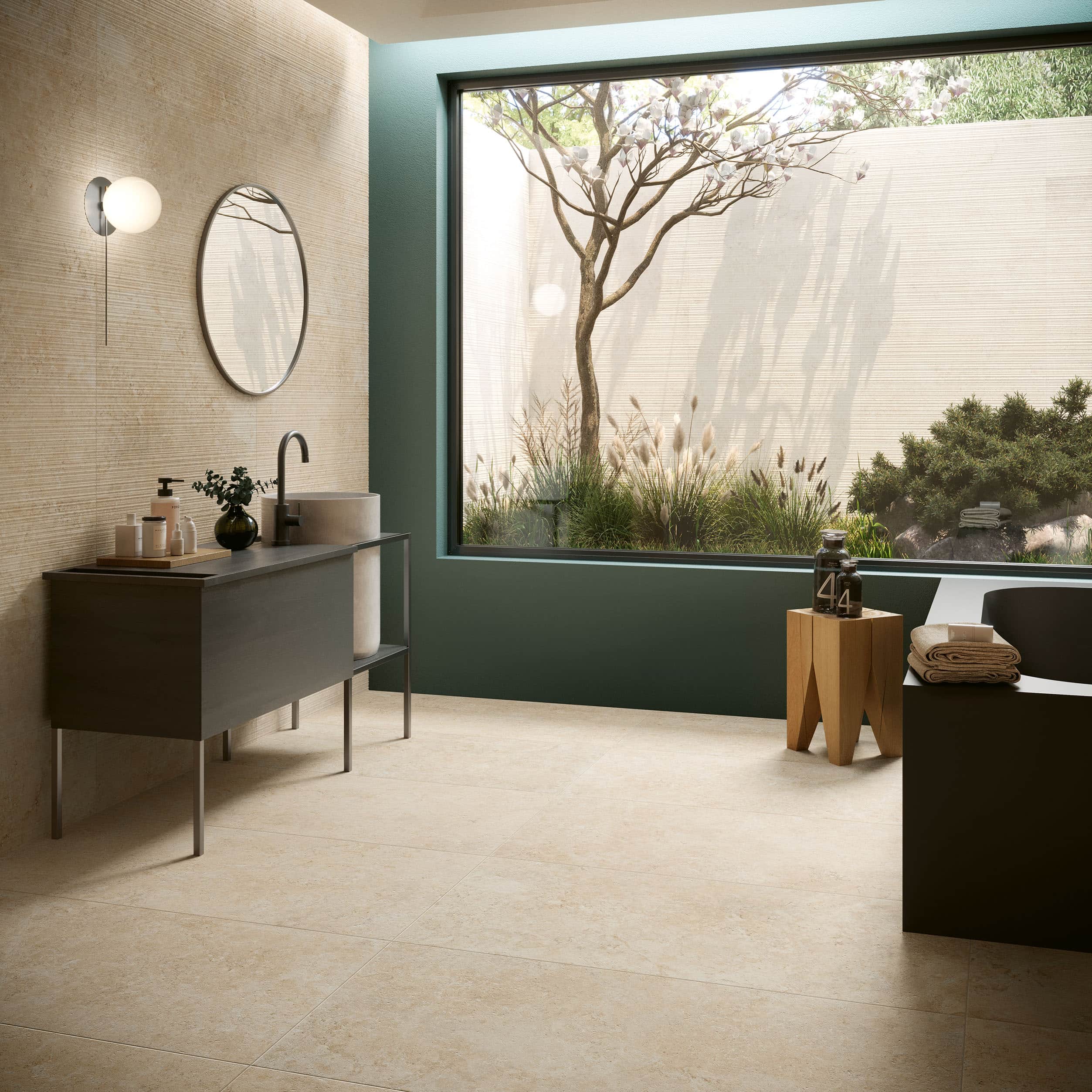 192813 На стену Pave Wall 30.90 Grigio Ribbed 30x90 - фото 4