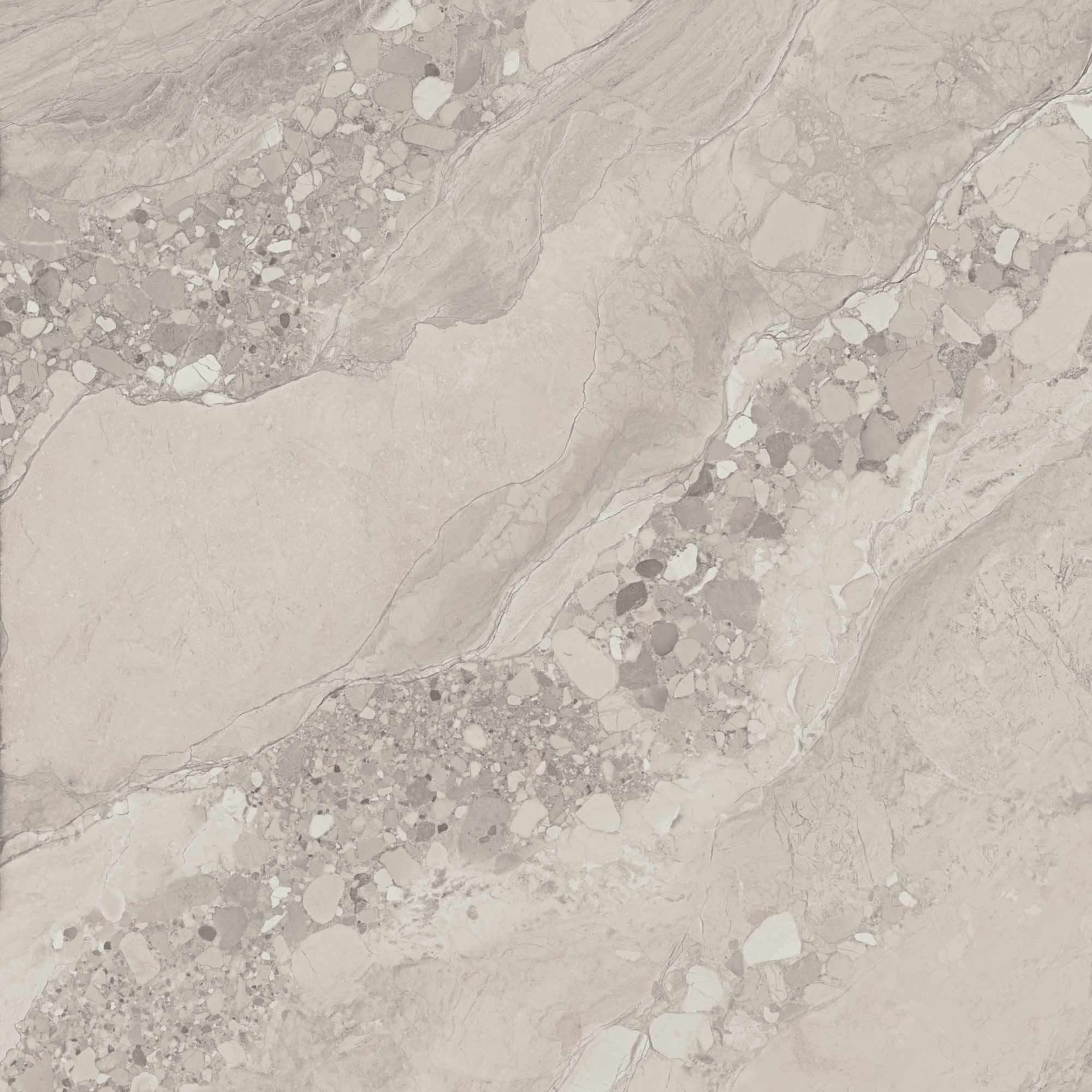На пол Oceanmist OM01 Light Grey Неполированный Рект. 80х80х10