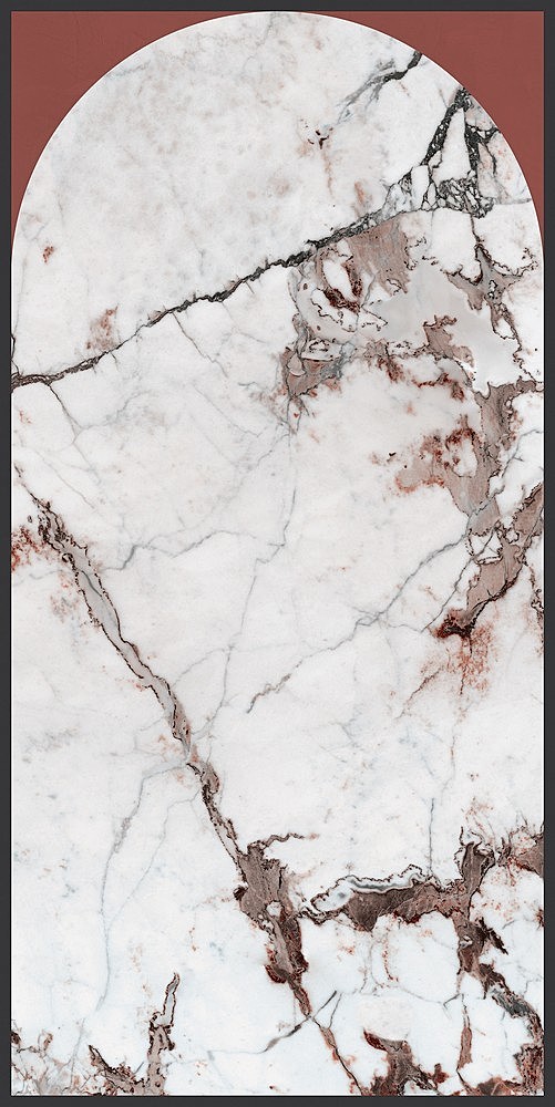 764111 Декор Policroma Arco Breccia-Mattone Mat Ret 6mm 120x240 - фото 2