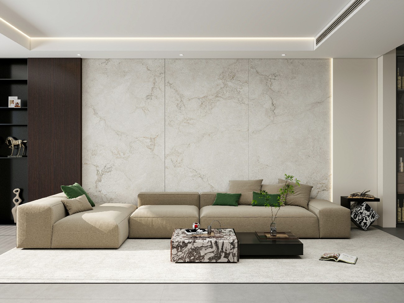 Snowwolf Porcelain Slab - фото 5