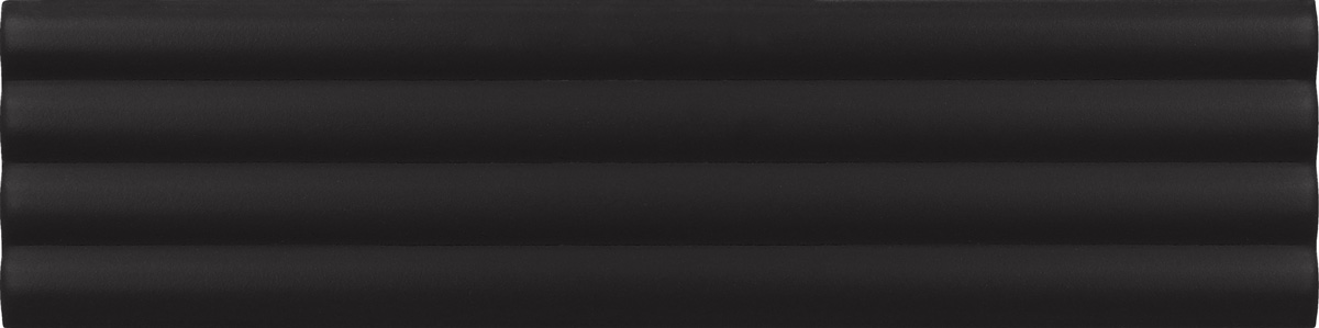 28521 На стену Costa Nova Onda Black Matt 5x20