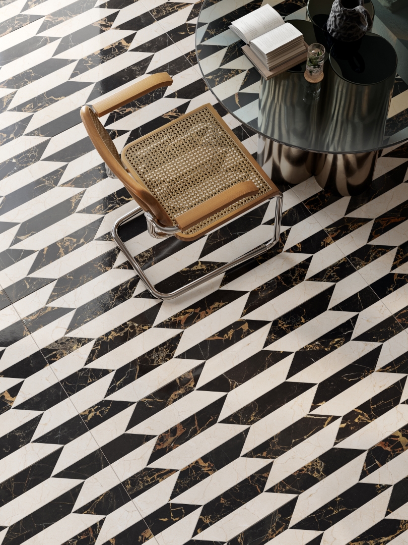 A2INW00201T На пол Intarsi Warm Thera 3D Satin Ret 60x120 - фото 7