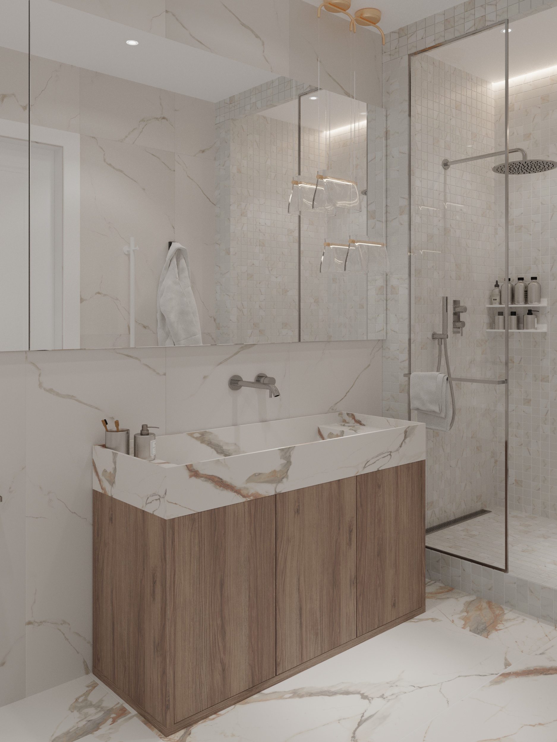 На пол Керамическая мозаика Arene graphite 48*48*6 306*306 - фото 18