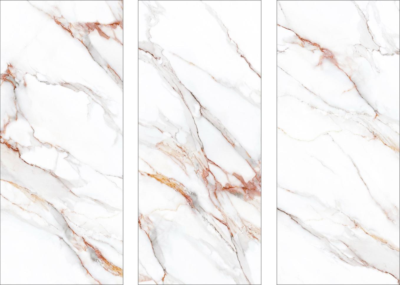На пол Polished Beldia Bianco 2800х1200х6 - фото 2
