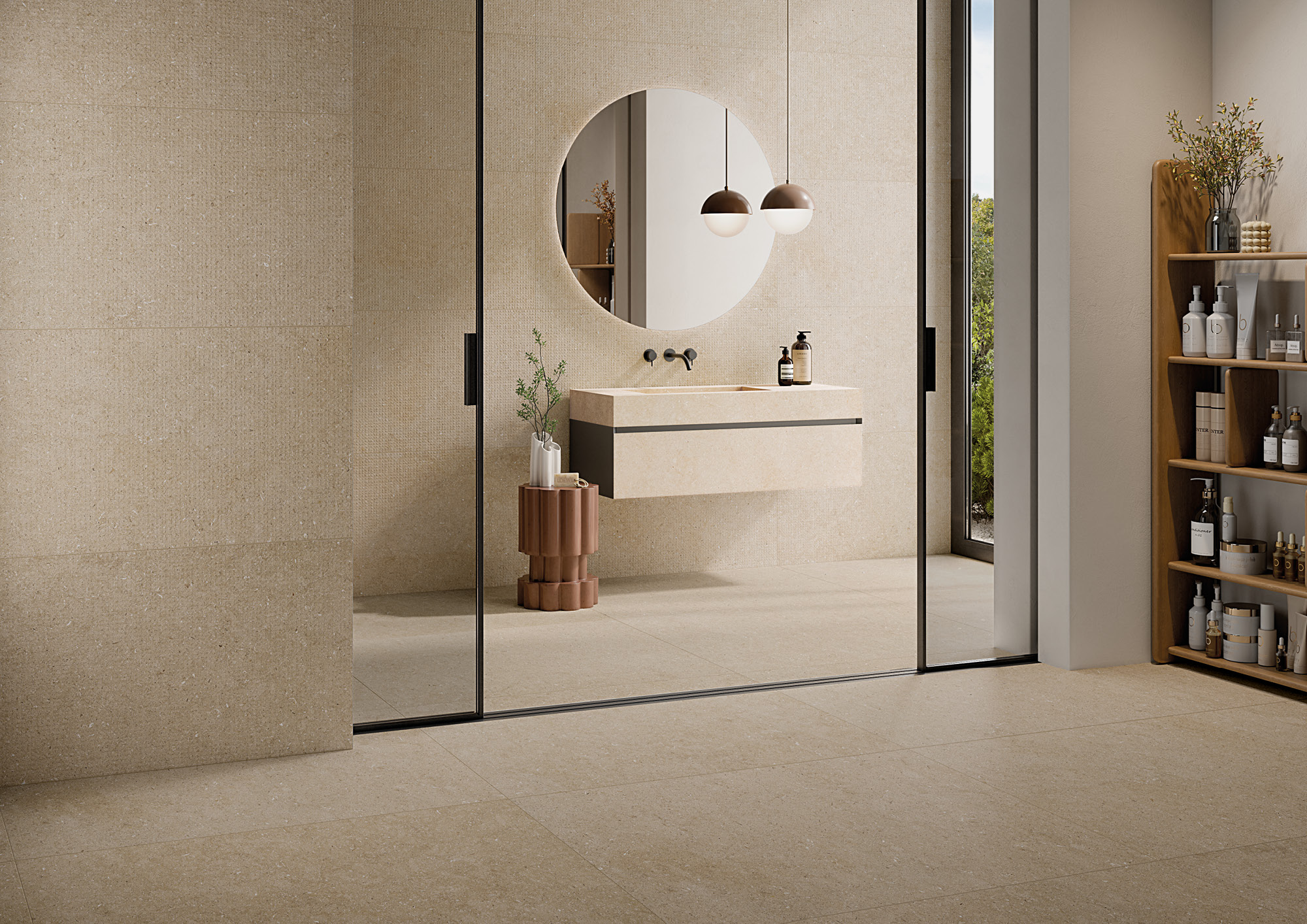 284605 На пол Moon Cream Terra Nat Ret 6mm 120x280 - фото 7