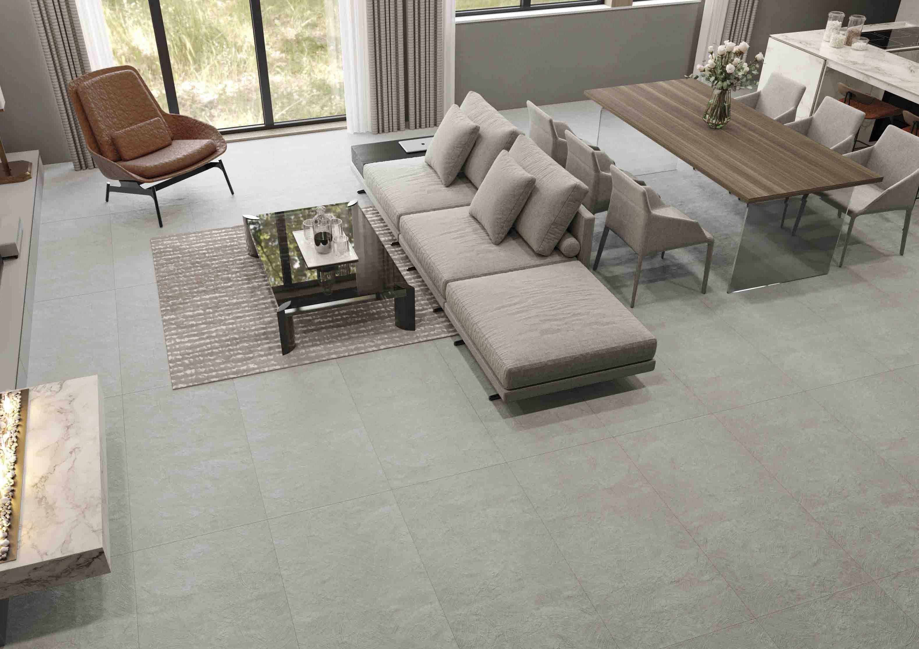 NTT996000M На пол Cemento Zett Bianco Mat 60x60 - фото 38