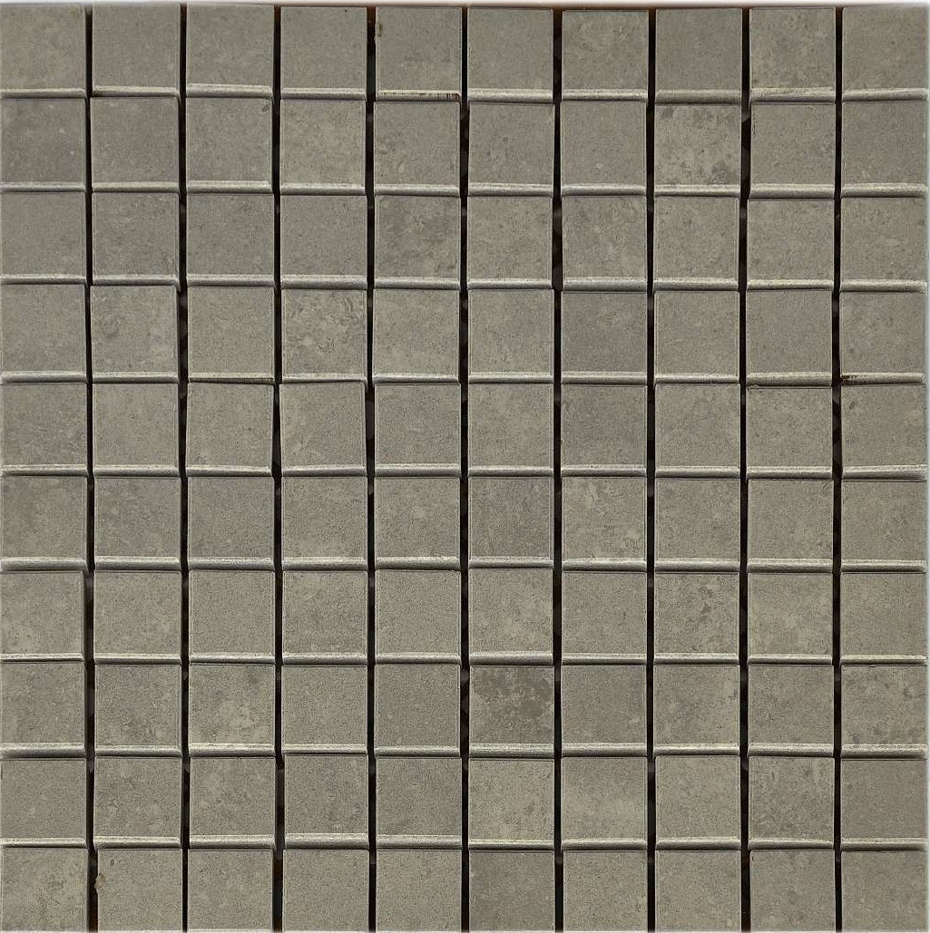 Декор Marte Levigato Grigio Egeo Mosaico Su Rete 30x30