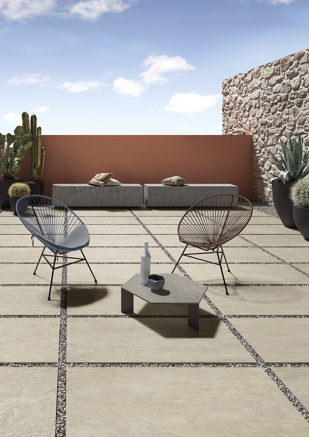 10762261 На пол Absolute Stone Clay Rett 60х120 - фото 8