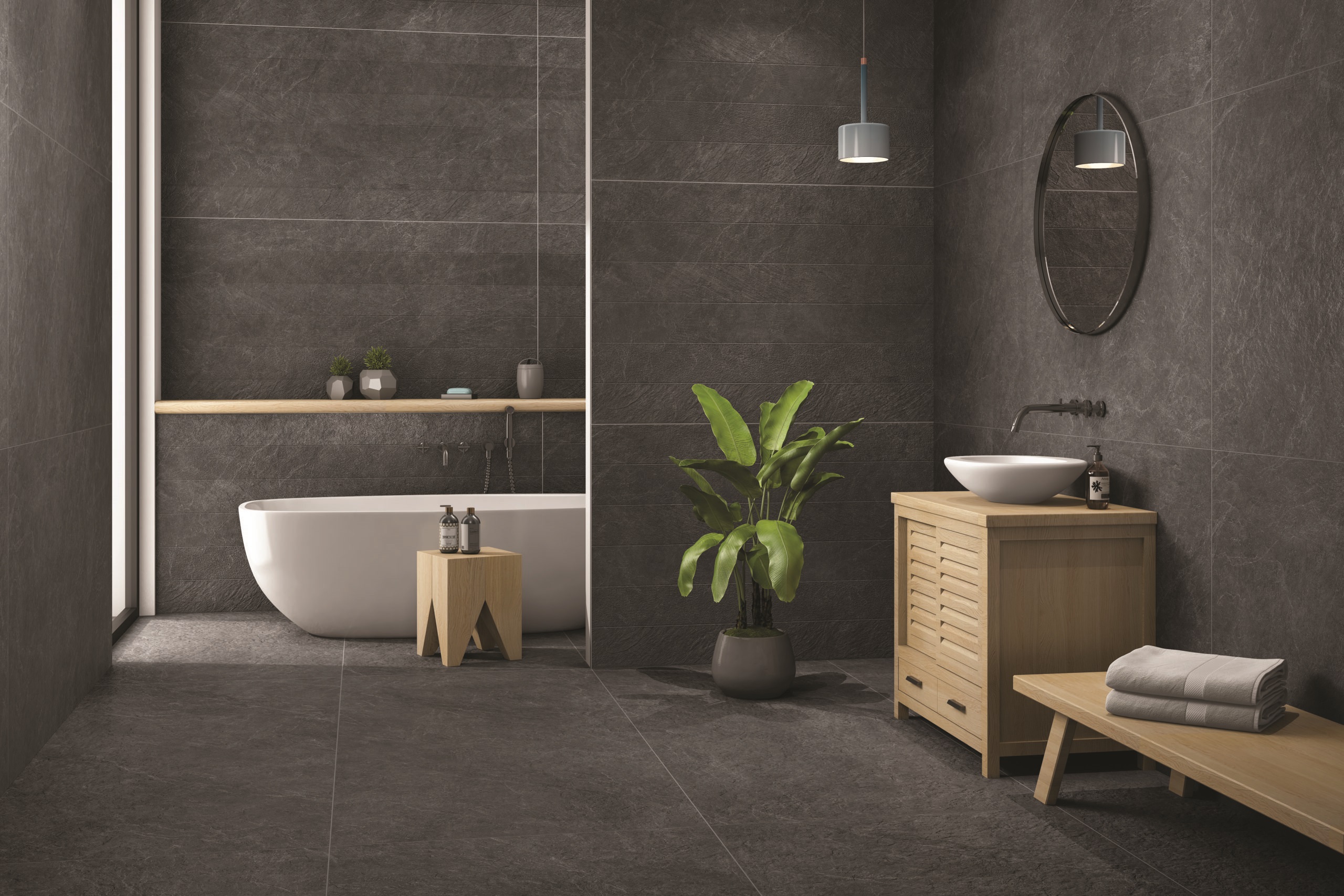 На пол Lapato / Granolith Bonita Stone Beige Grey 60x120 - фото 2