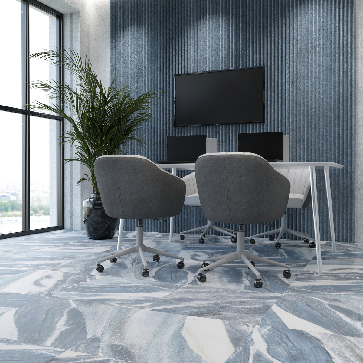 ID 663 На пол Дизайнерский Idraulico Узоры 600x600 - фото 30