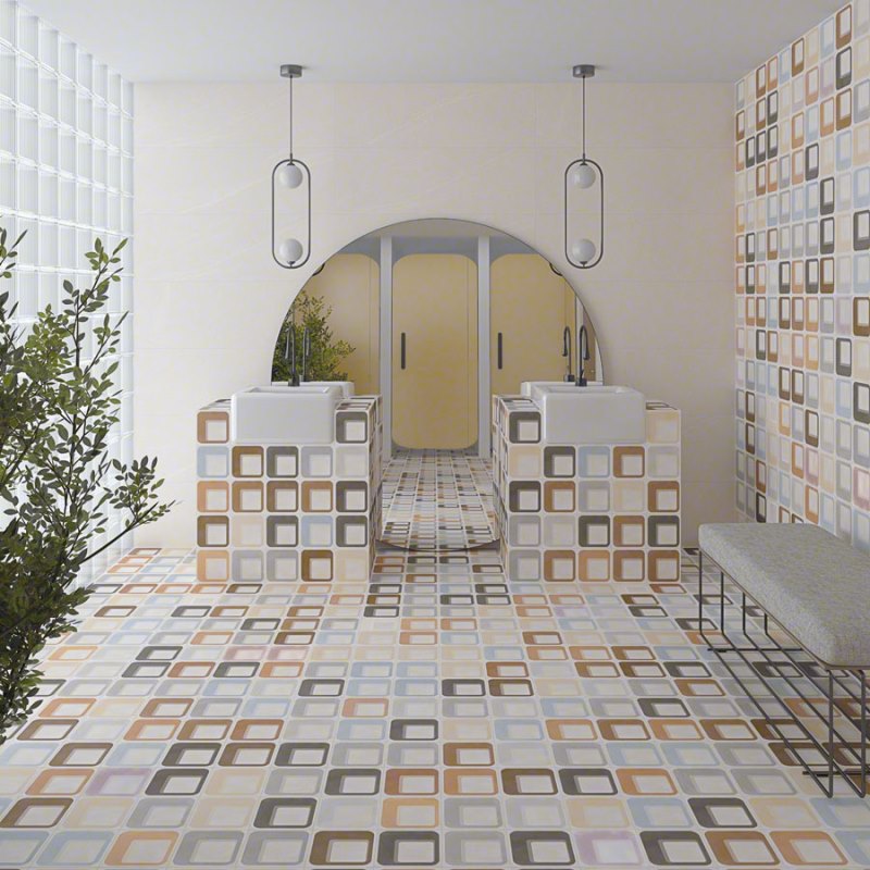 Напольный Pop Tile Sixties-R Ambar 15x15 - фото 12