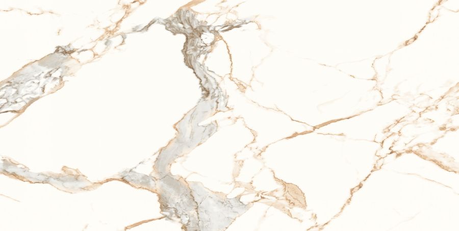 N20320 На пол Classic Marble Statuario Gold Fusion 60x120 - фото 2