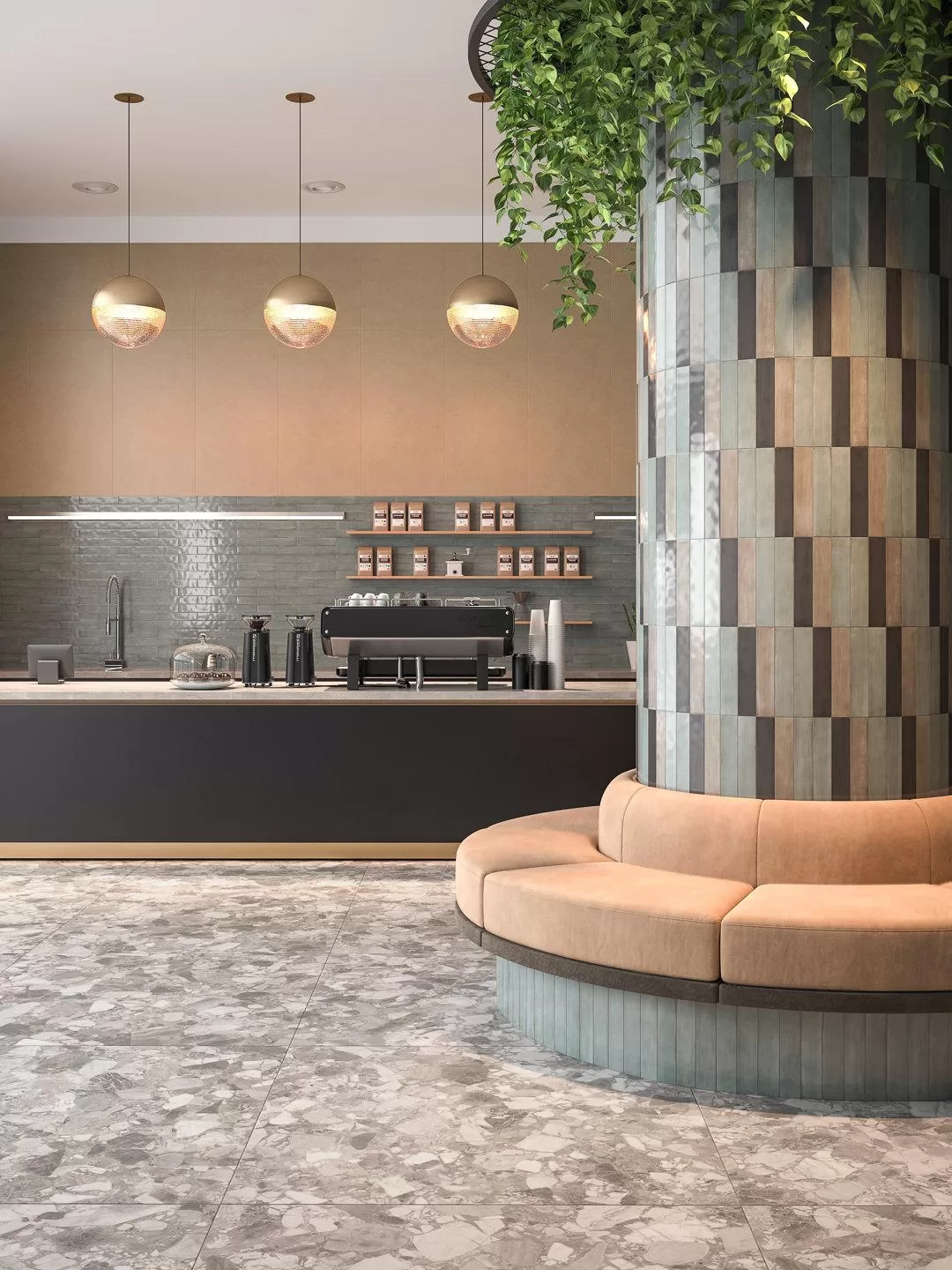 KM26376 На стену Мажорель Серый глянцевый 6x28.5x1 - фото 17