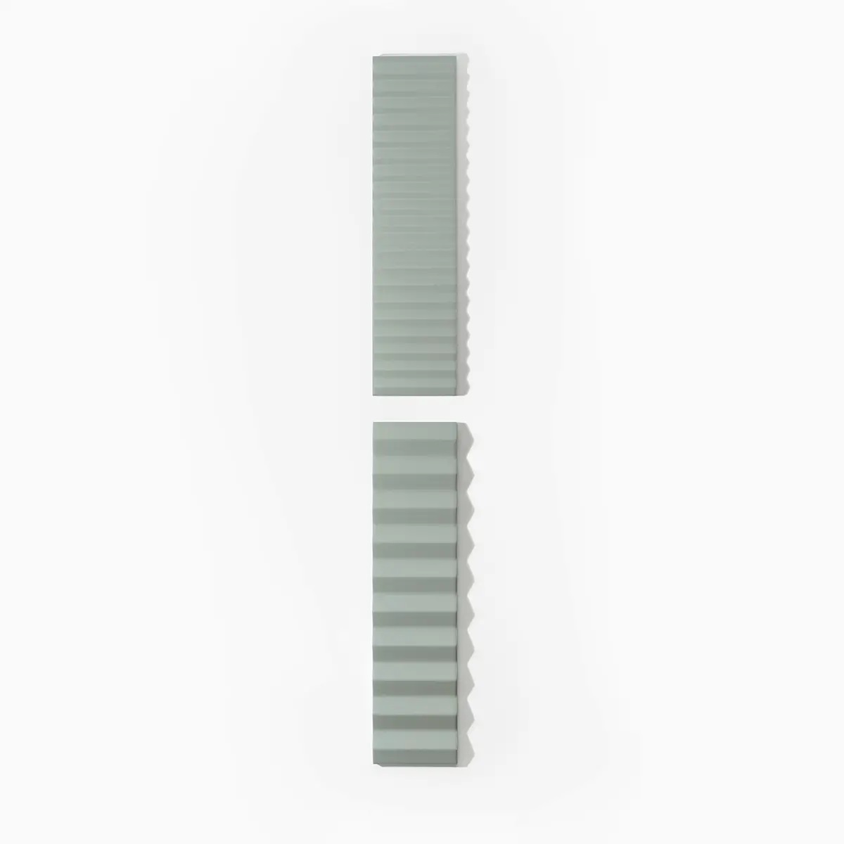 131619 На стену Twin Peaks Liso XL Celadon Green 7.5x30 - фото 19