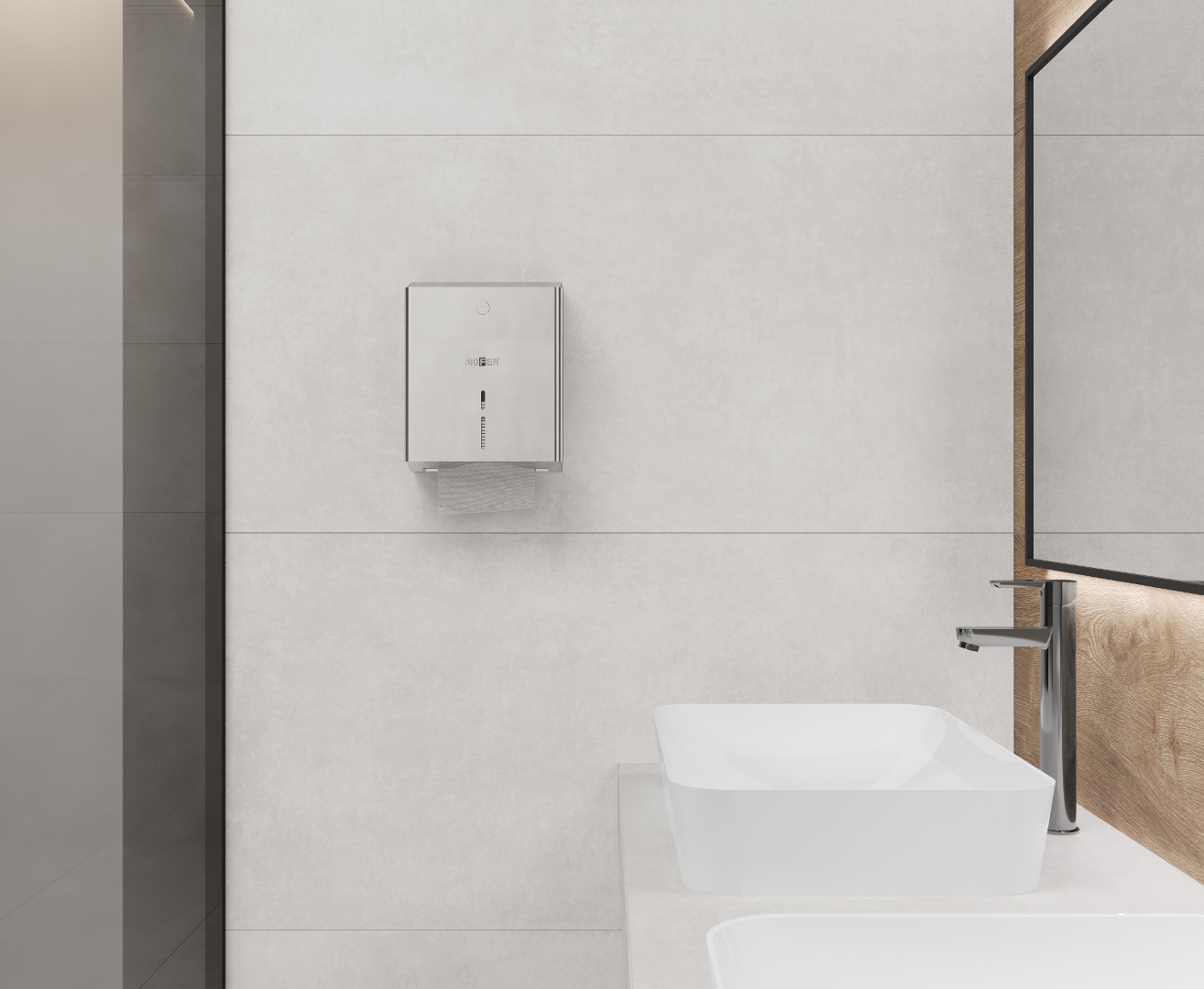 На пол Betonica Silver PRO Серый матовый R11Soft 80х160 - фото 2
