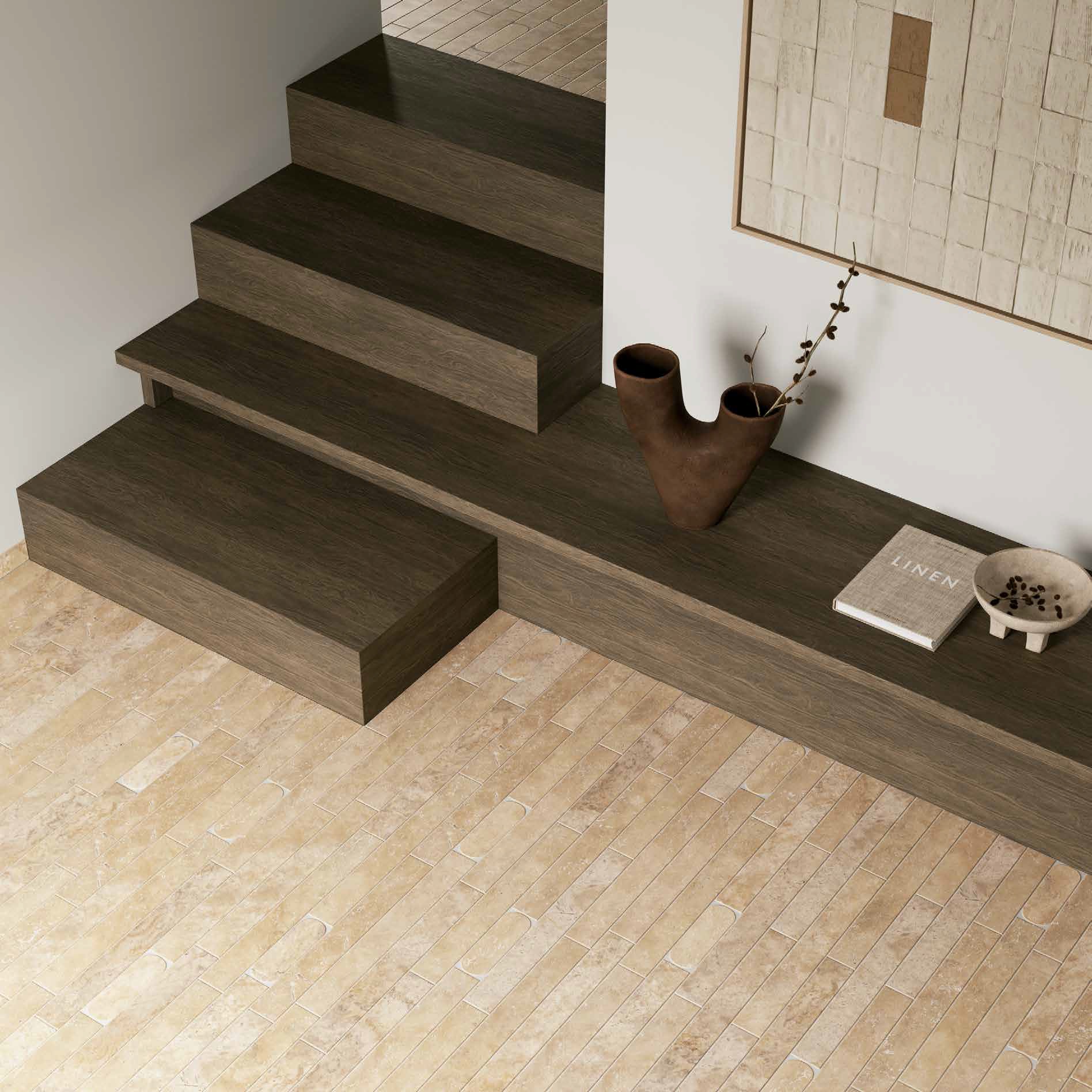 136588 На пол Cross Cut Walnut 4.6x37.5 - фото 25