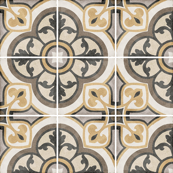 24402 Декор Art Nouveau Majestic Color 20x20 - фото 2
