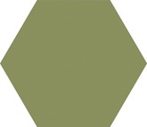На пол Метлахская плитка 100HEVEU hex.10 Green VEU 10x11.5