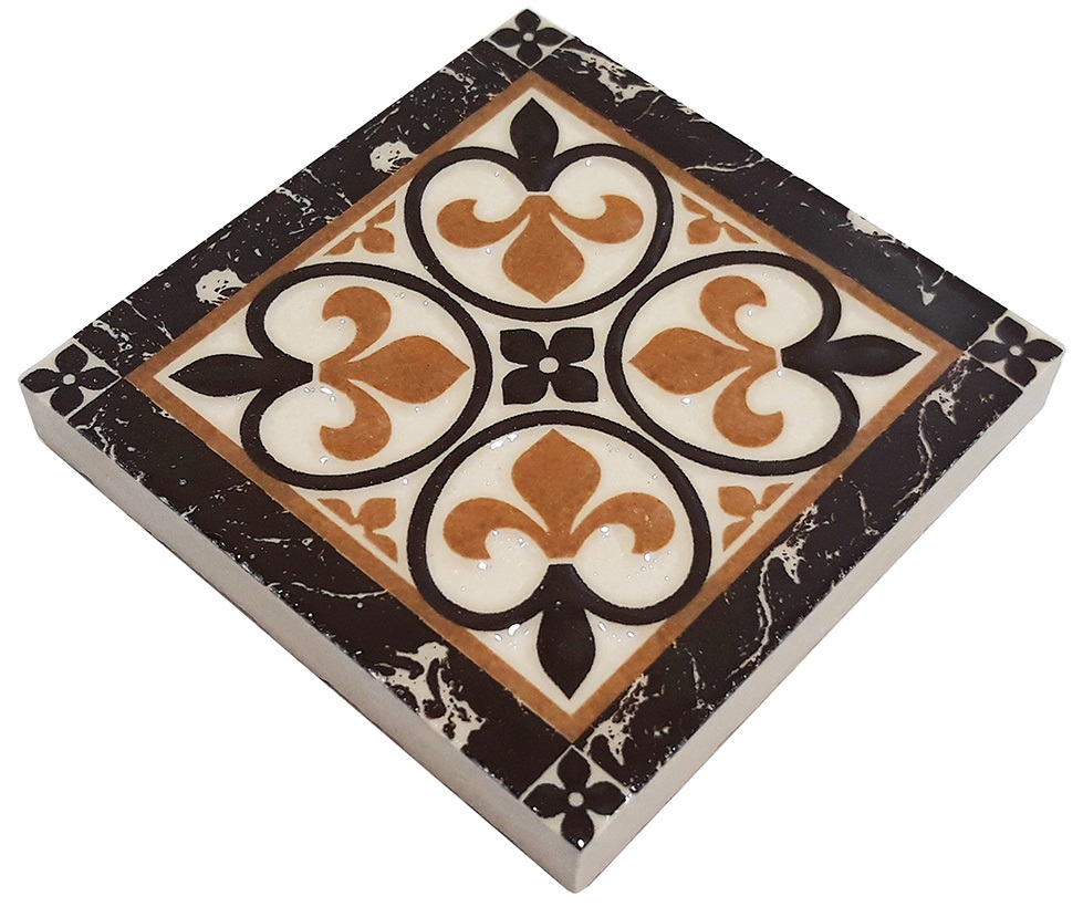 ВК 18 Декоративная вставка Керамические вставки Лилия 6х6 - фото 2