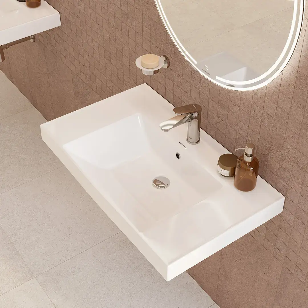 KML2FMF009BR Плинтус Руссильон Бежевый матовый обрезной 30x12x1.3 - фото 13