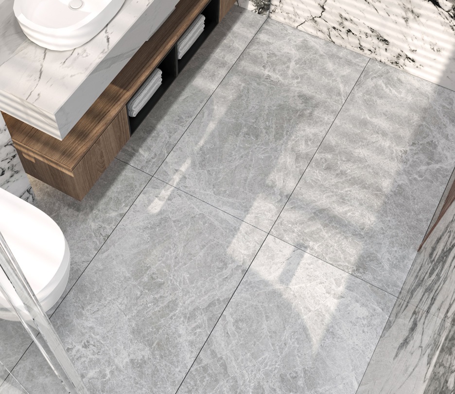 NTT9121P  На пол Bright And Shiny Calacatta Light Grey 60x120 - фото 49