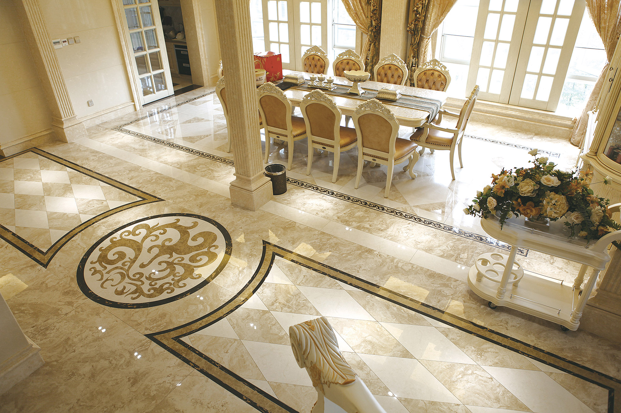 D5884BM На стену Marble Ceramic Assinis Grey POL 120x60 - фото 8