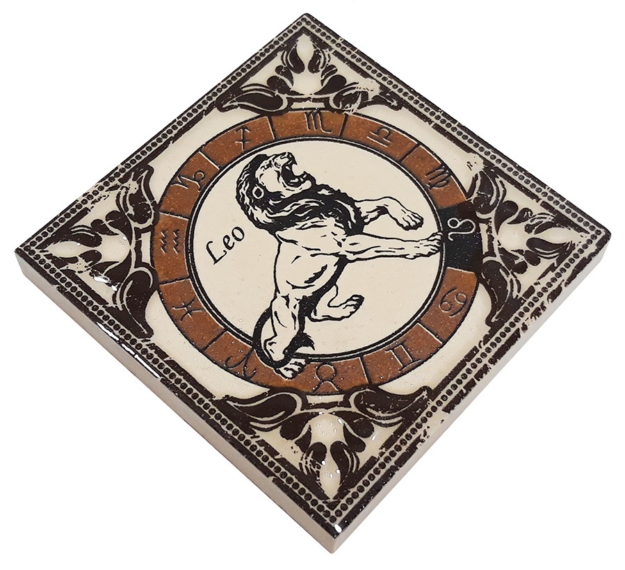 ВК 12 Декоративная вставка Керамические вставки Лео 6х6 - фото 2