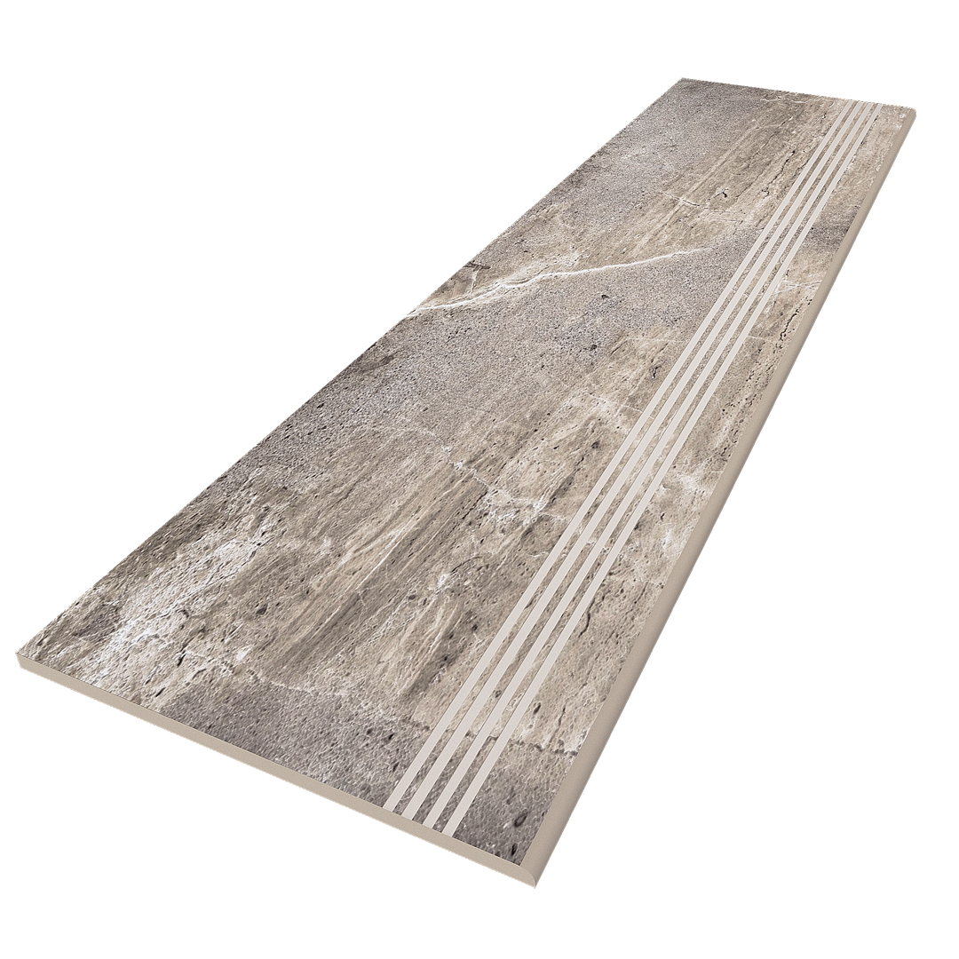 Steptrade/KA02_NS/30x120 Ступень Kailas KA02 Light Beige 120x30 Неполированная