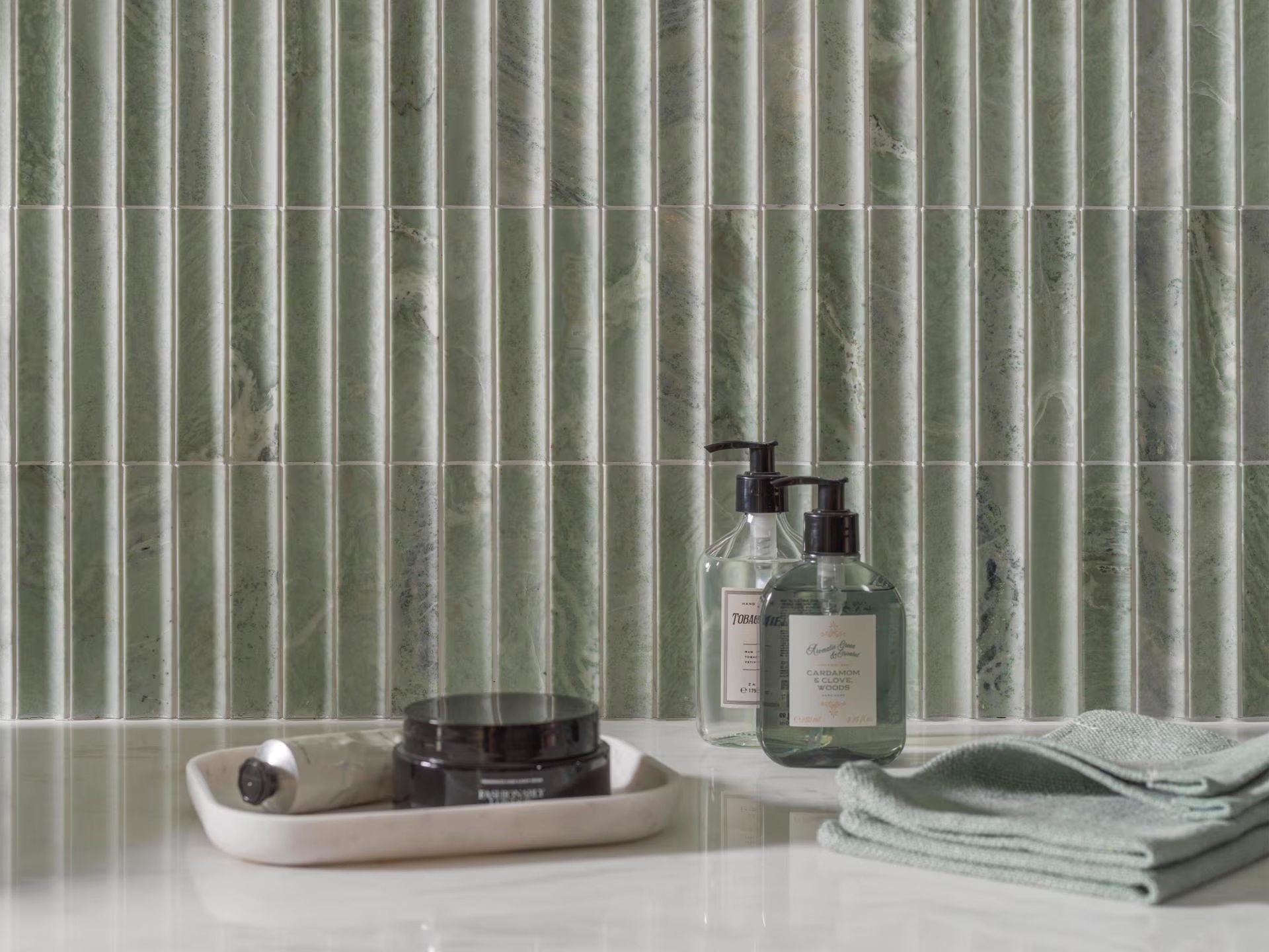 100347810 На стену Creta White 30.6х31.8 - фото 13