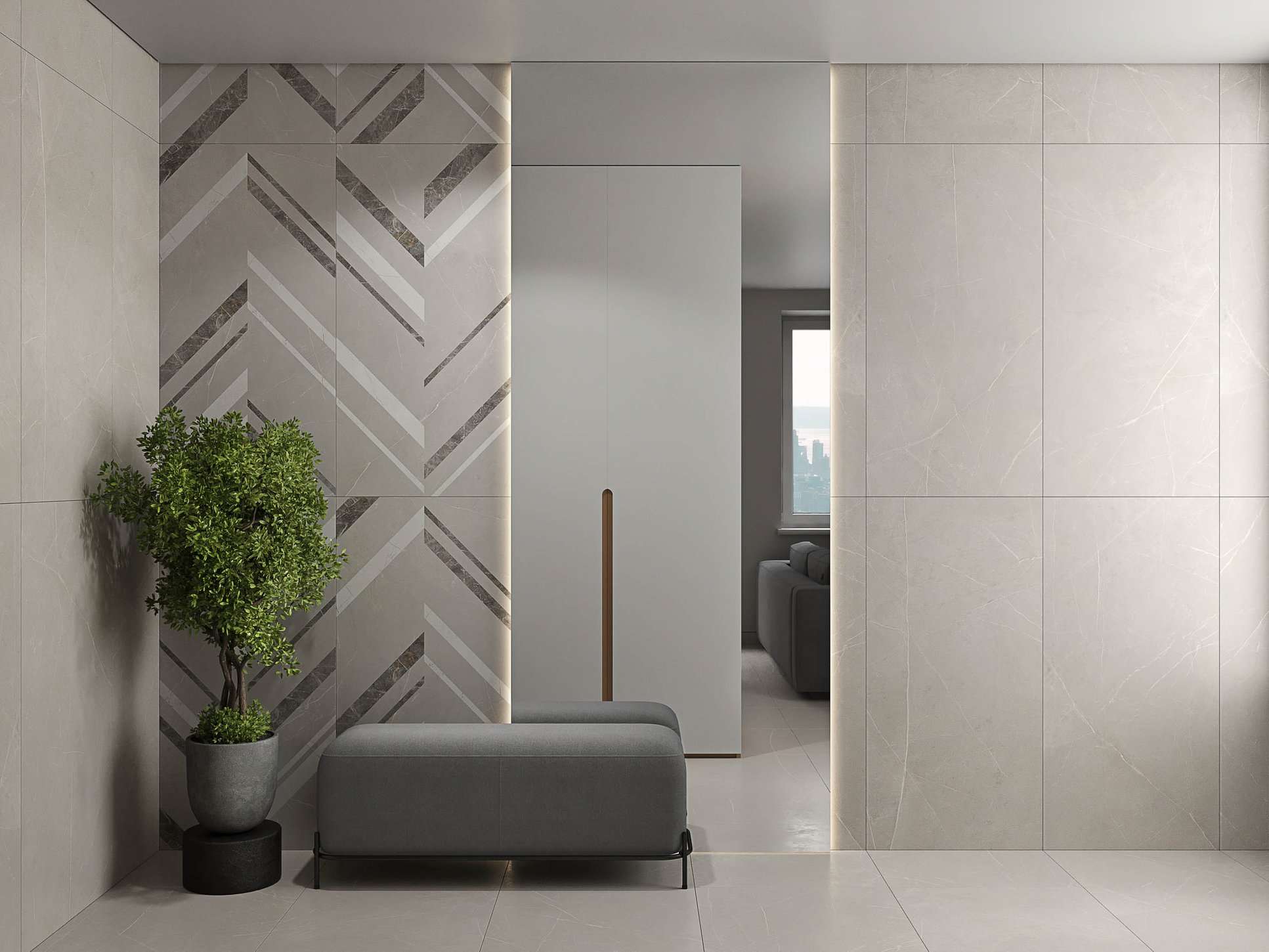Steptrade/NL00_NS/30x120x10 Ступень Nolana NL00 White неполированный с насечками 30x120 - фото 8