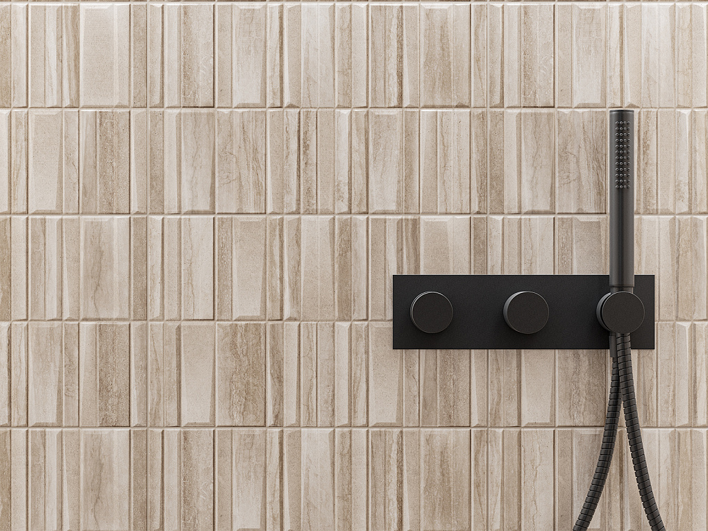 010100001563 На стену Треви Бежевый низ 04 25x40 - фото 13