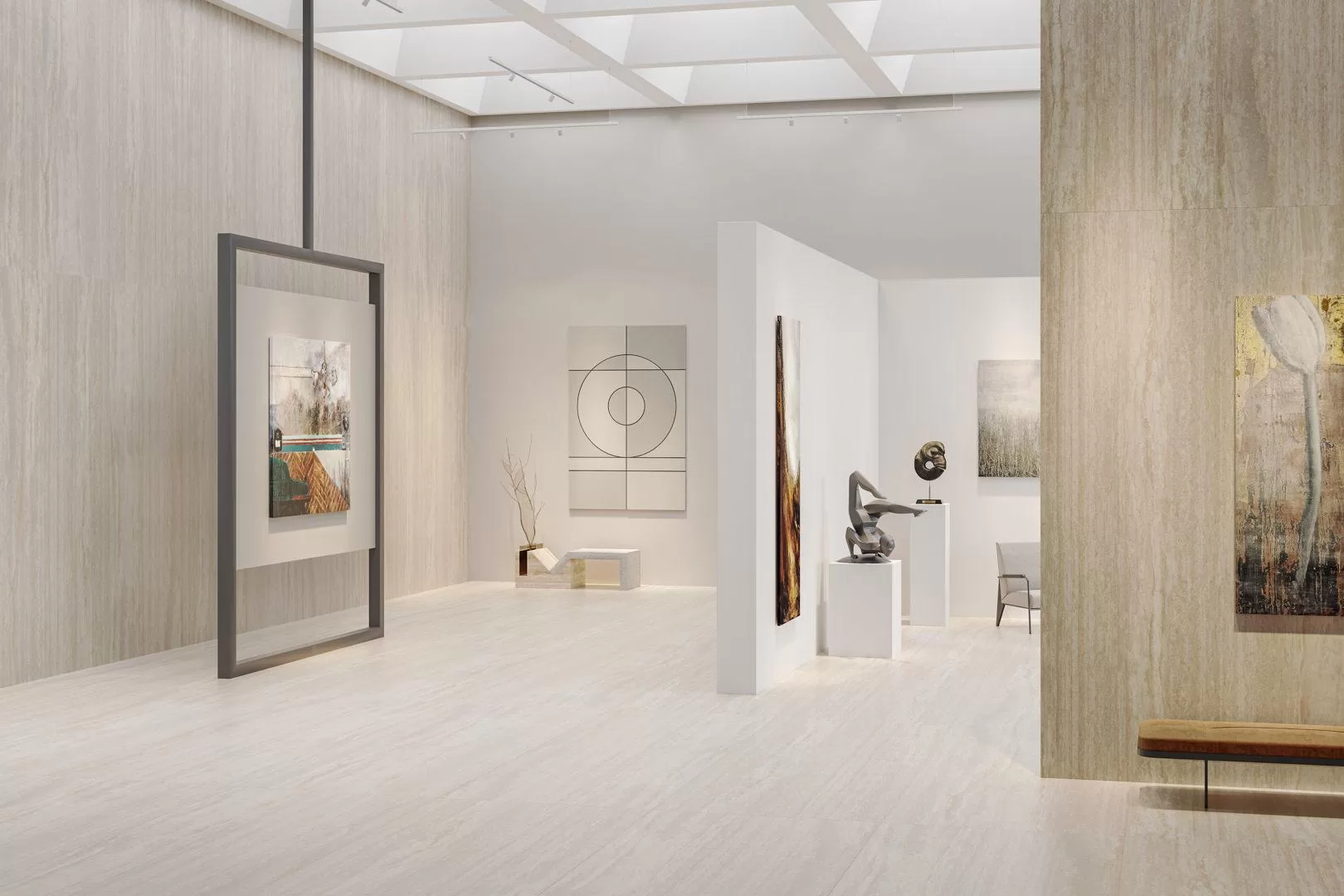 SG571700R На пол Travertine/Травертин Бежевый обрезной 80x160 - фото 7