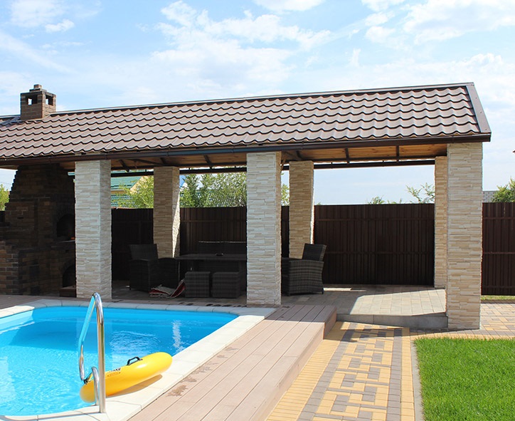 На стену Скала Белая Угол 85х185x92 - фото 3