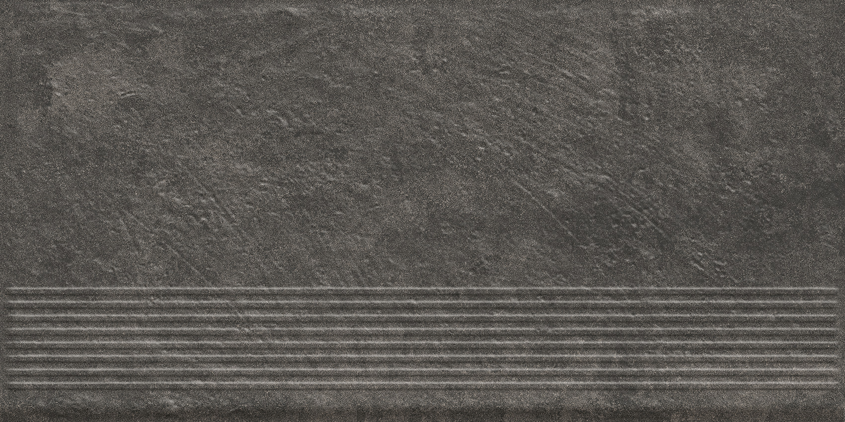 Ступень Carrizo Basalt Stopnica Prosta Struktura Mat B1a 30x60 - фото 4