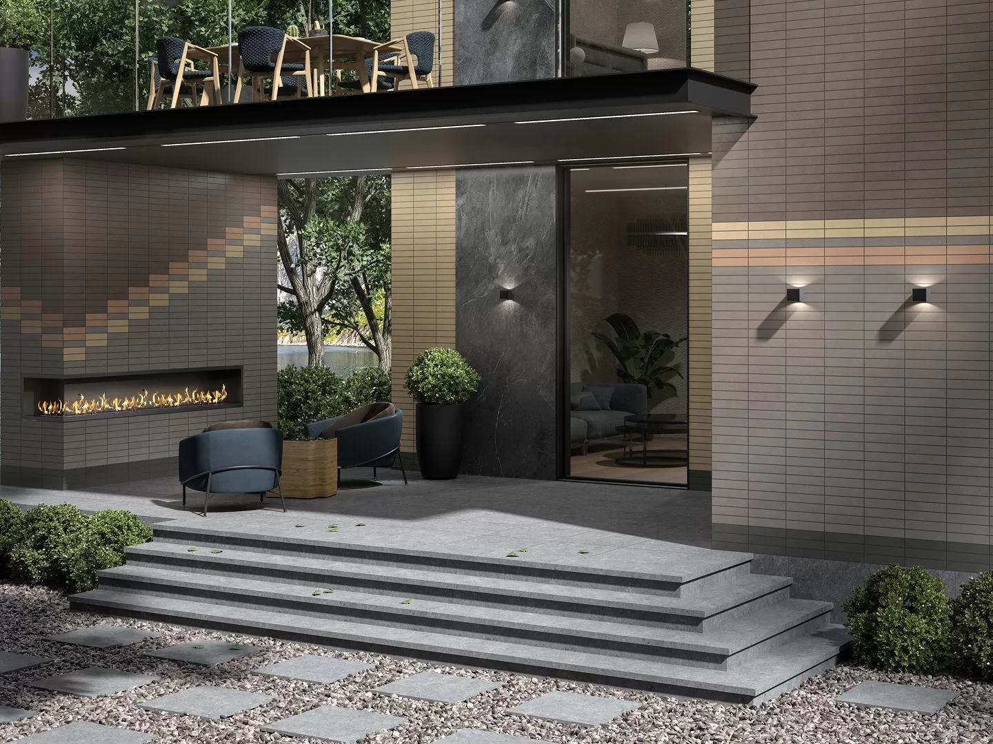 26301 На стену Амстердам Бежевый темный матовый - фото 16