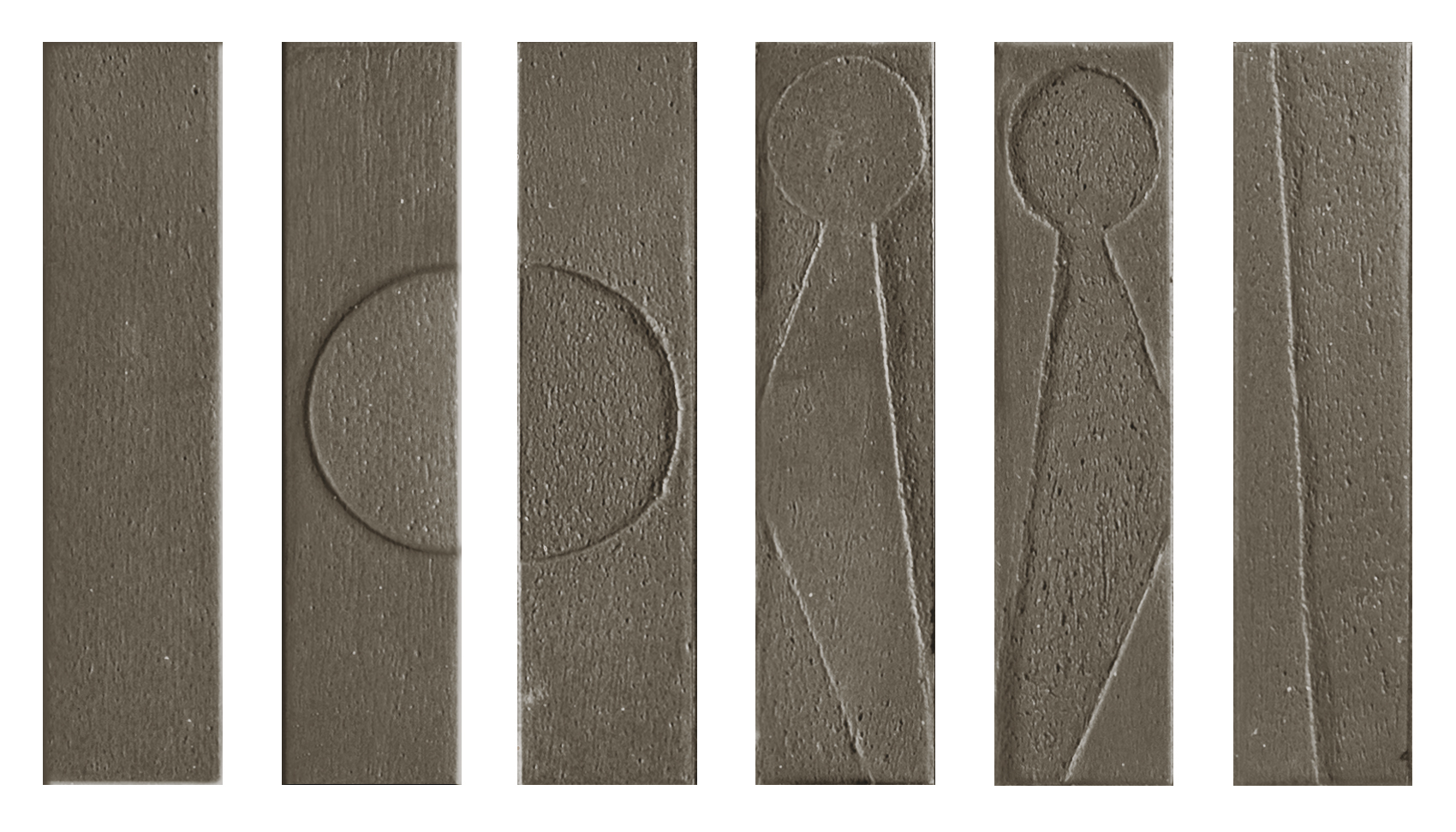 118624 На стену Koine Alphabet Terra 4.5x18.6