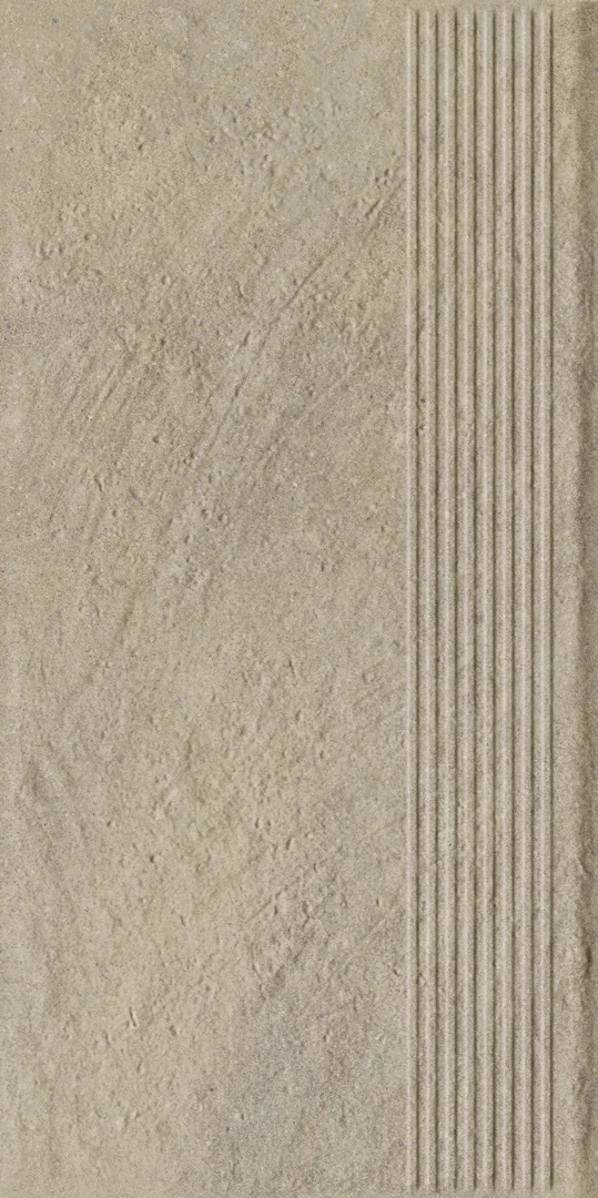 Ступень Eremite Crema Stopnica Prosta Struktura Mat B1a 30x60