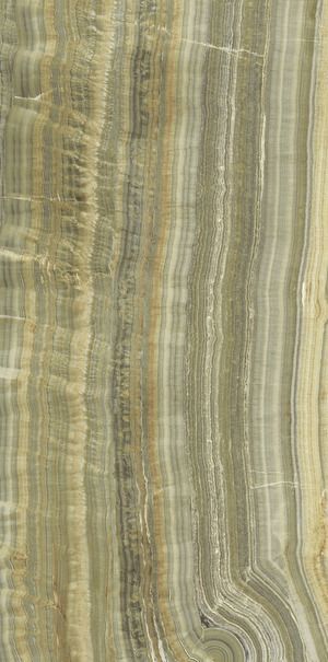 UO6SK300558 Напольный Ultra Onici Green Onyx Vein Cut Levigato Silk 150x300 - фото 2