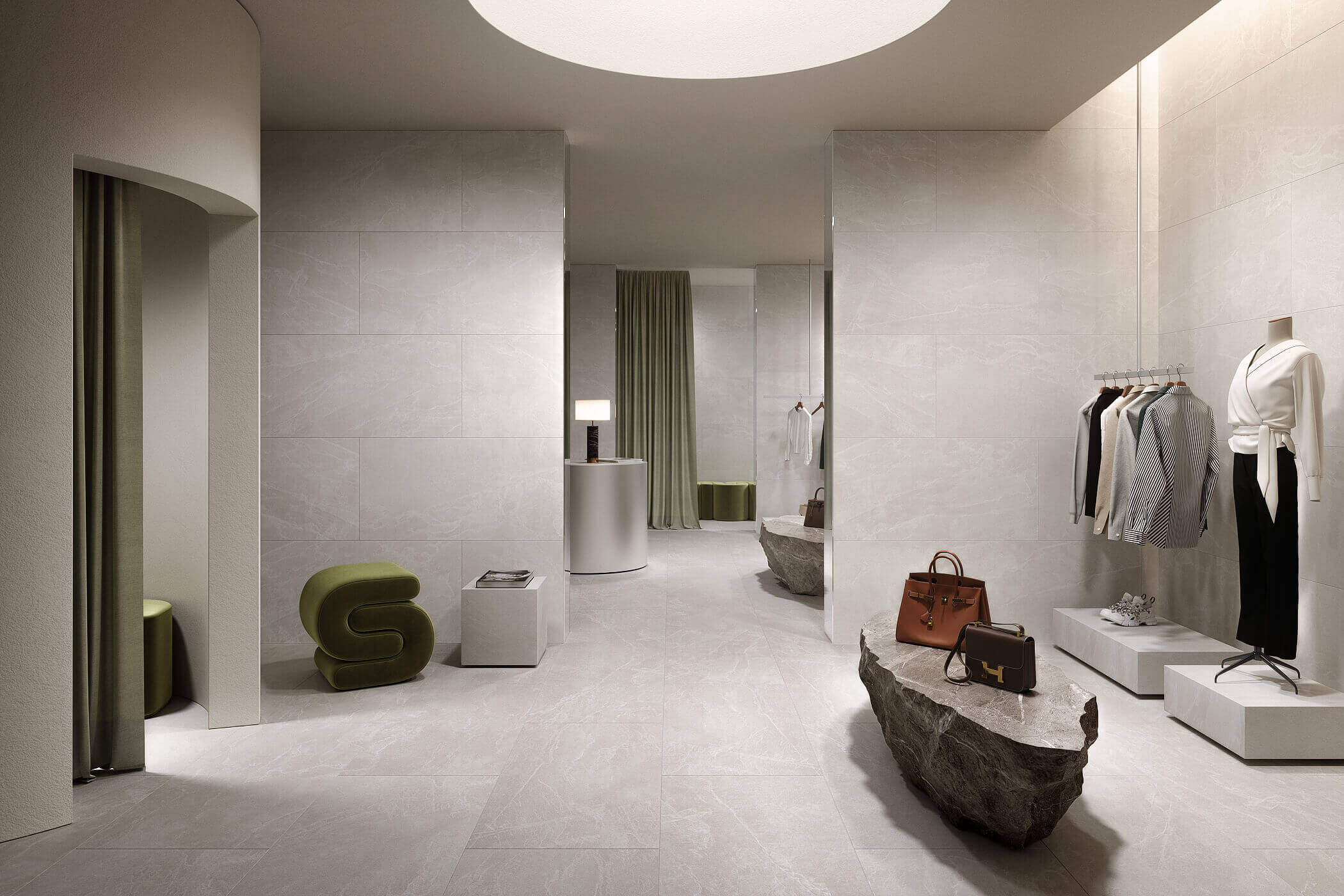 1219 На пол Stone Grigio Matt Ghr 120x60 - фото 125