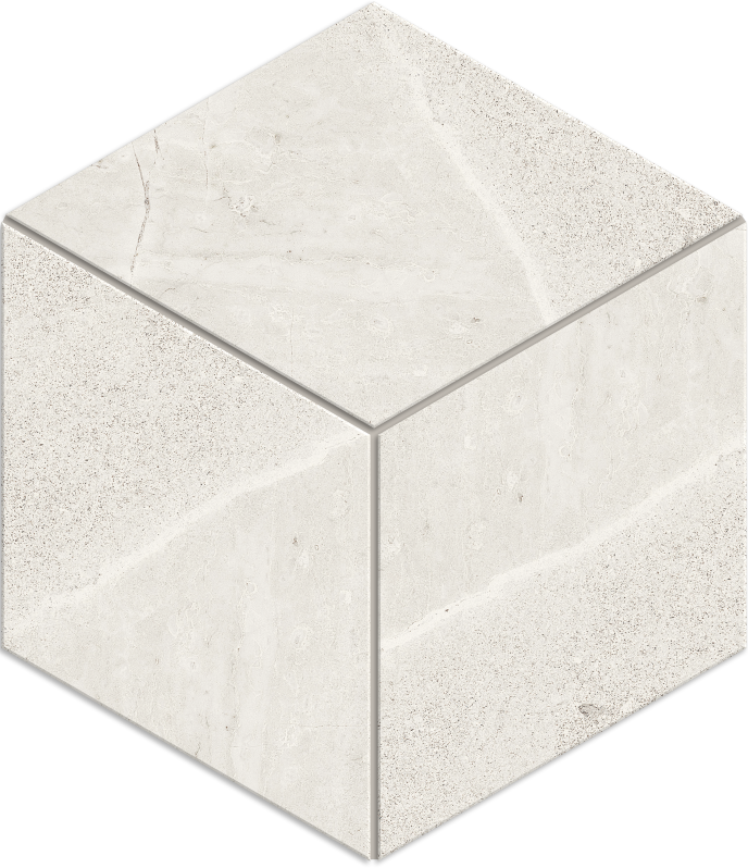 Mosaic/KA00_NS/29x25x10/Cube Декор Kailas KA00 Ivory Cube Неполированная