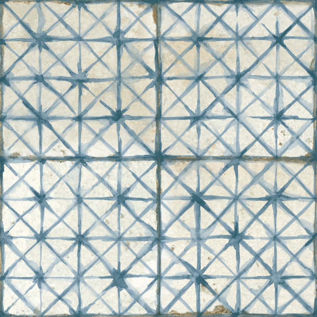 38313 На пол Fs Temple Blue 45x45x0.95 - фото 4