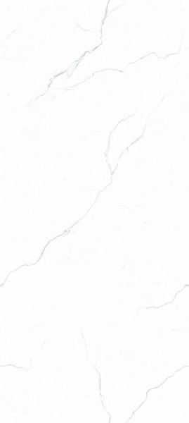 На пол White Thin Lines Satin Спеченный камень 1200x2700x6 - фото 2