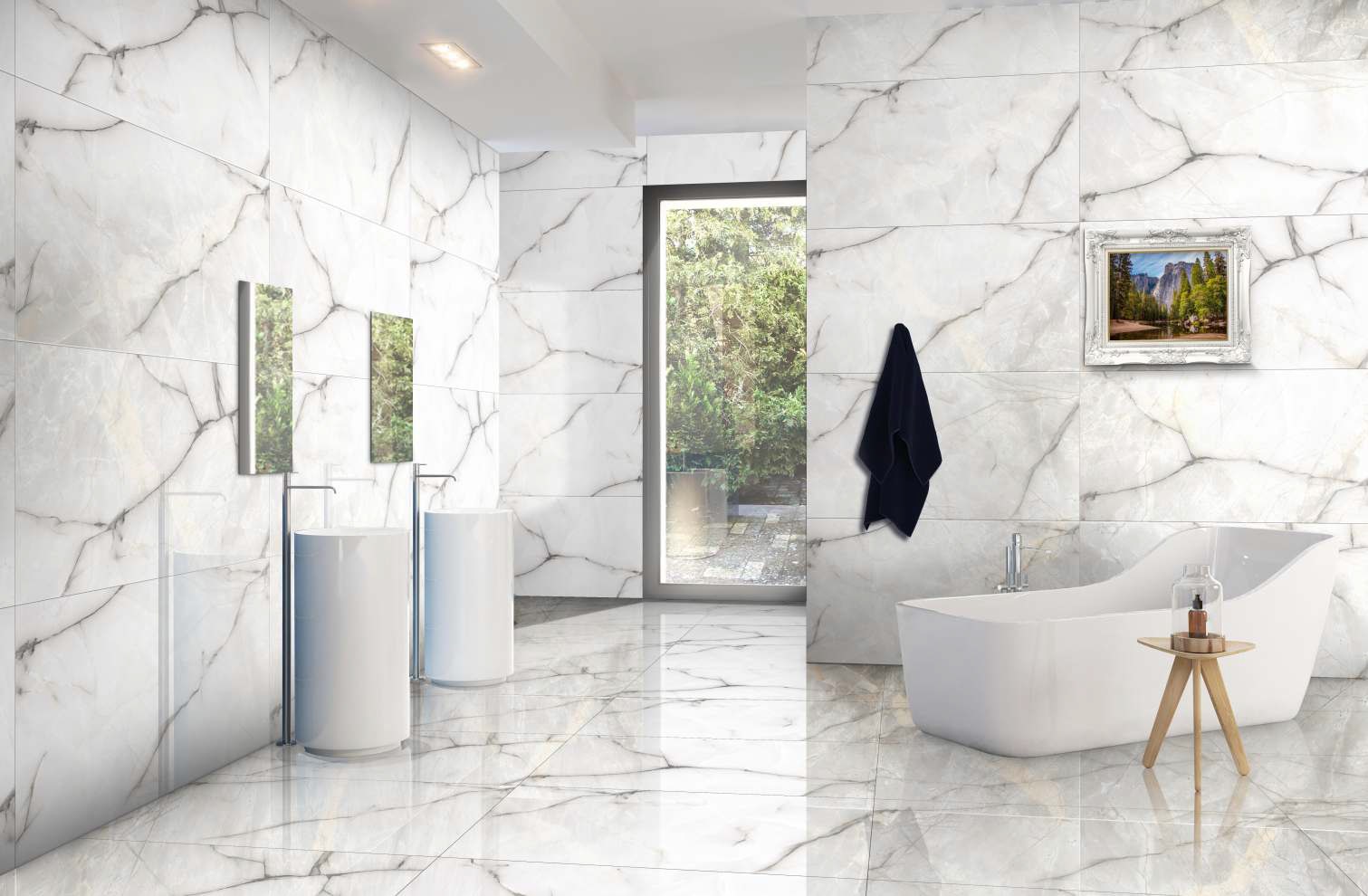 На пол Polished Matrix Ivory 60x120 - фото 13
