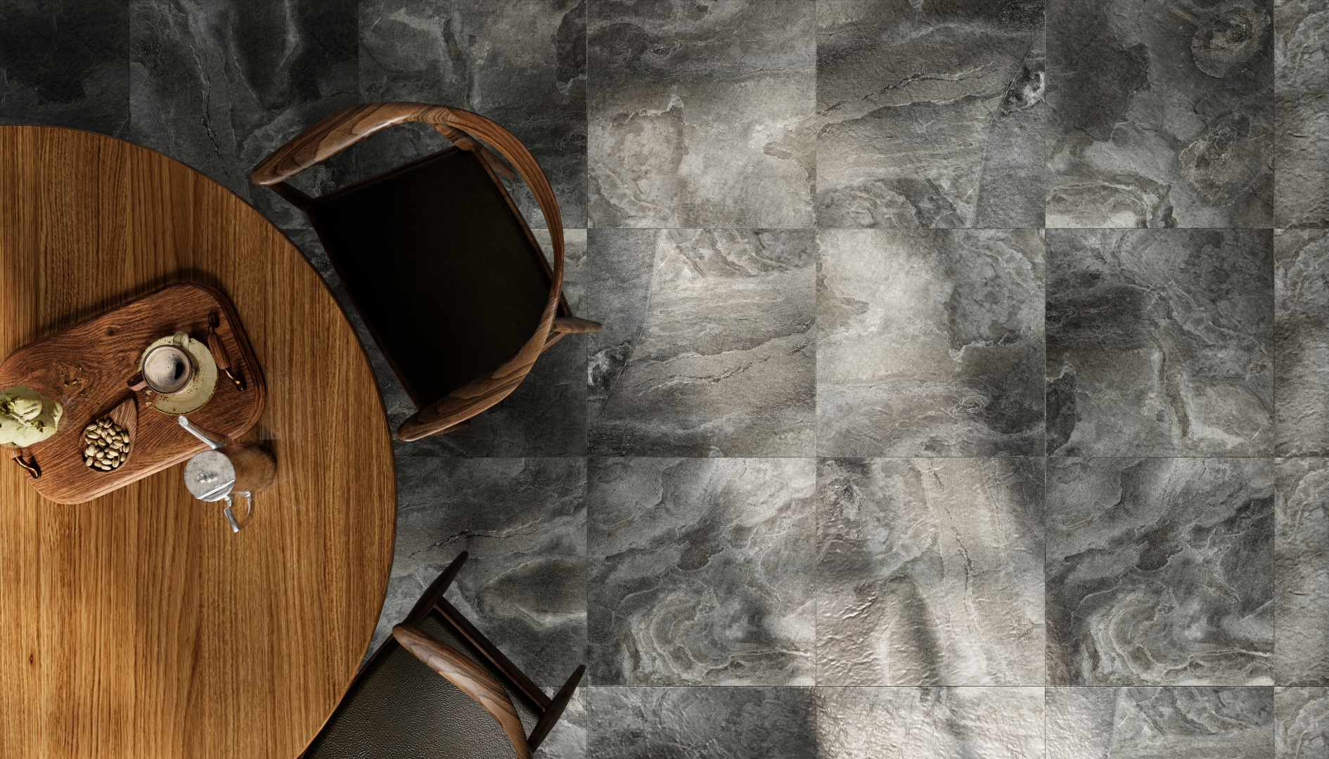 7930138704842 На пол Kota White Structure 60x60 - фото 13