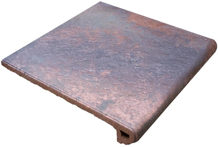 906866 Ступень Metal Peldano Redondo 33 Red 32.5x33