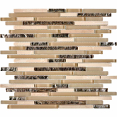 Мозаика Камень и стекло PIX729 из мрамора и стекла 10x48/98/148x8 30x30